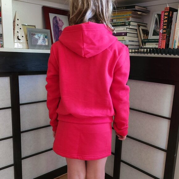 Girls Red Sz 8-10 Matching Set a Jacket and a Mini Skirt Lot Bundle NEW - Picture 2 of 7